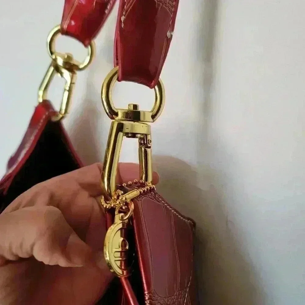 Big buddha Maroon Red One Strap Hobo Bag Medium Size